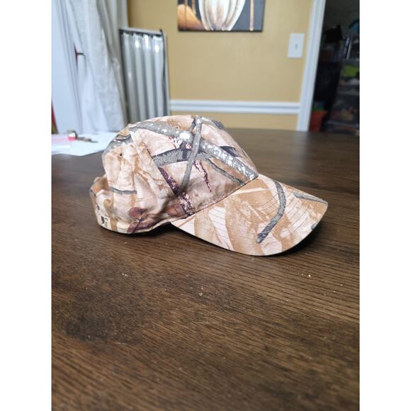 Signatures Hunting Camo Mesh Trucker Snapback Hat Cap Men Women Brown Green - Picture 4 of 16